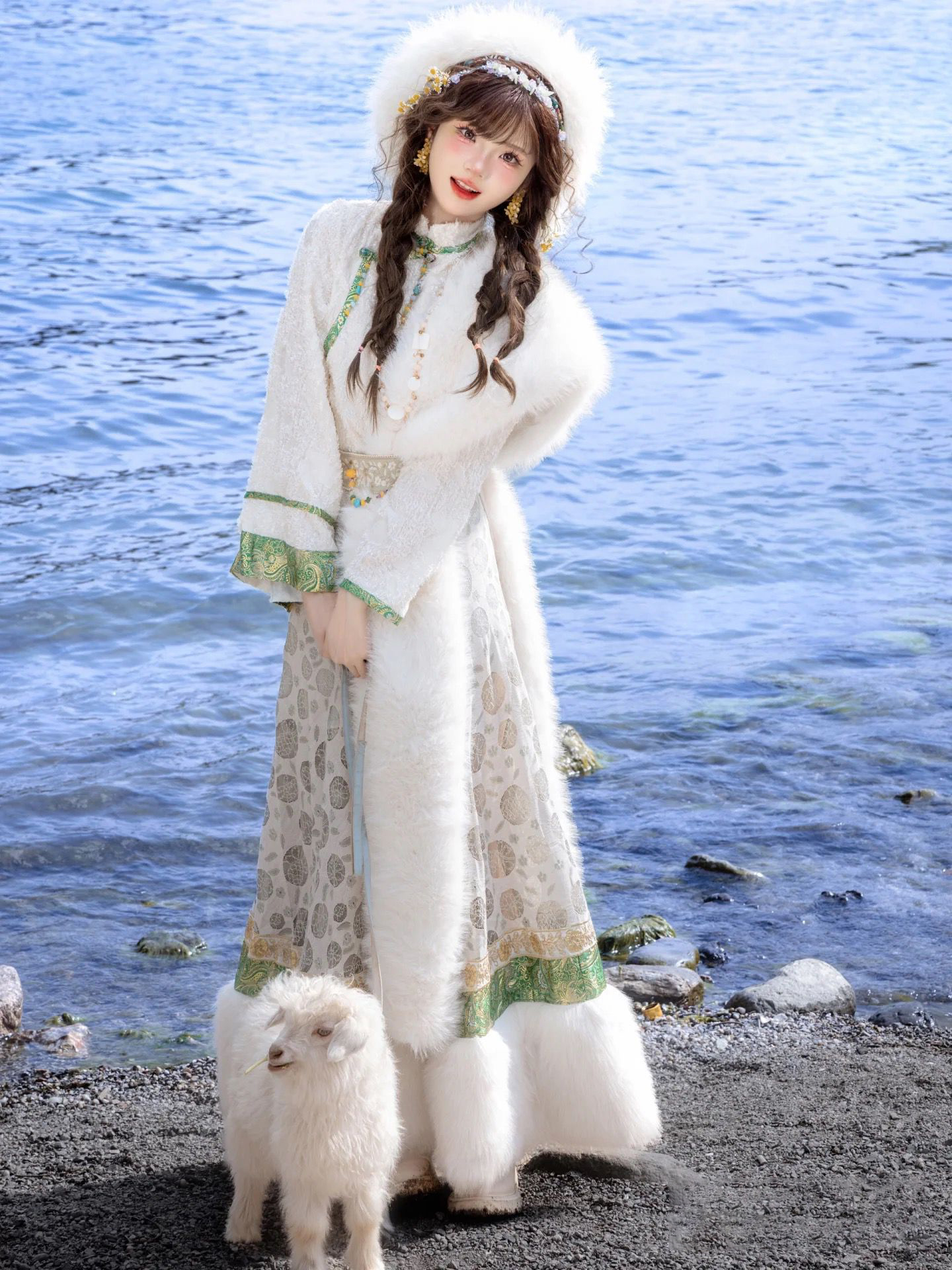 Ethnic Fashion Style - Tibetan Costume Photography Clothing Travel Shoot