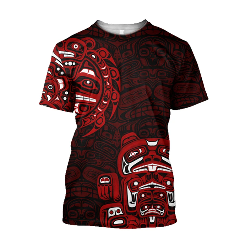 Retro Ethnic Aztec Mexico T-sh - مراجعة Men'S Ethnic Fashion Trends وسعره