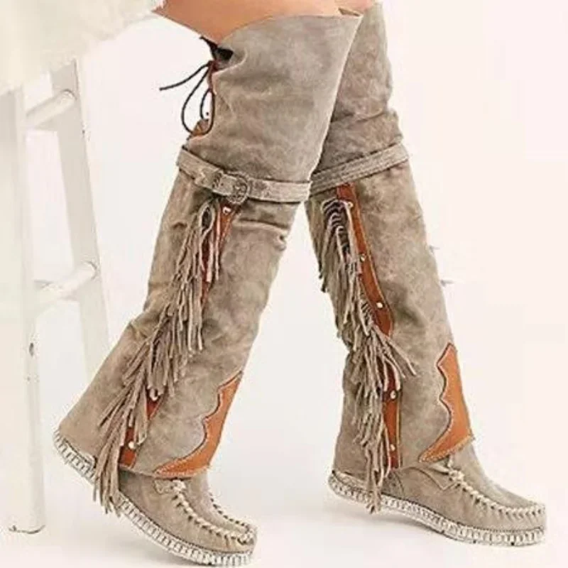 Fashion Bohemia Knee-length Wo - مراجعة Ethnic Fashion Style وسعره