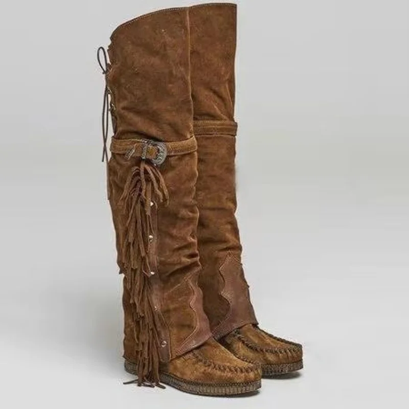 Fashion Bohemia Knee-length Wo - مراجعة Ethnic Fashion Style وسعره