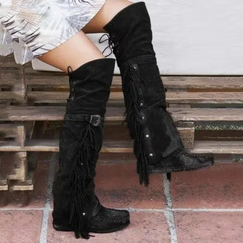 Fashion Bohemia Knee-length Wo - مراجعة Ethnic Fashion Style وسعره