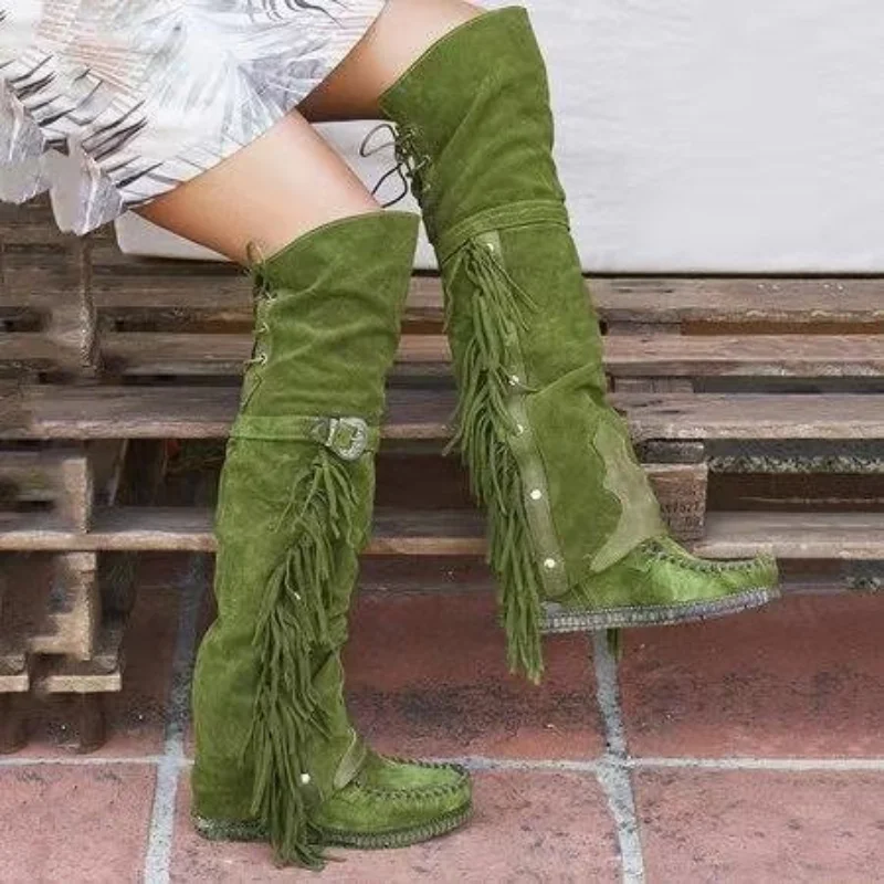 Fashion Bohemia Knee-length Wo - مراجعة Ethnic Fashion Style وسعره