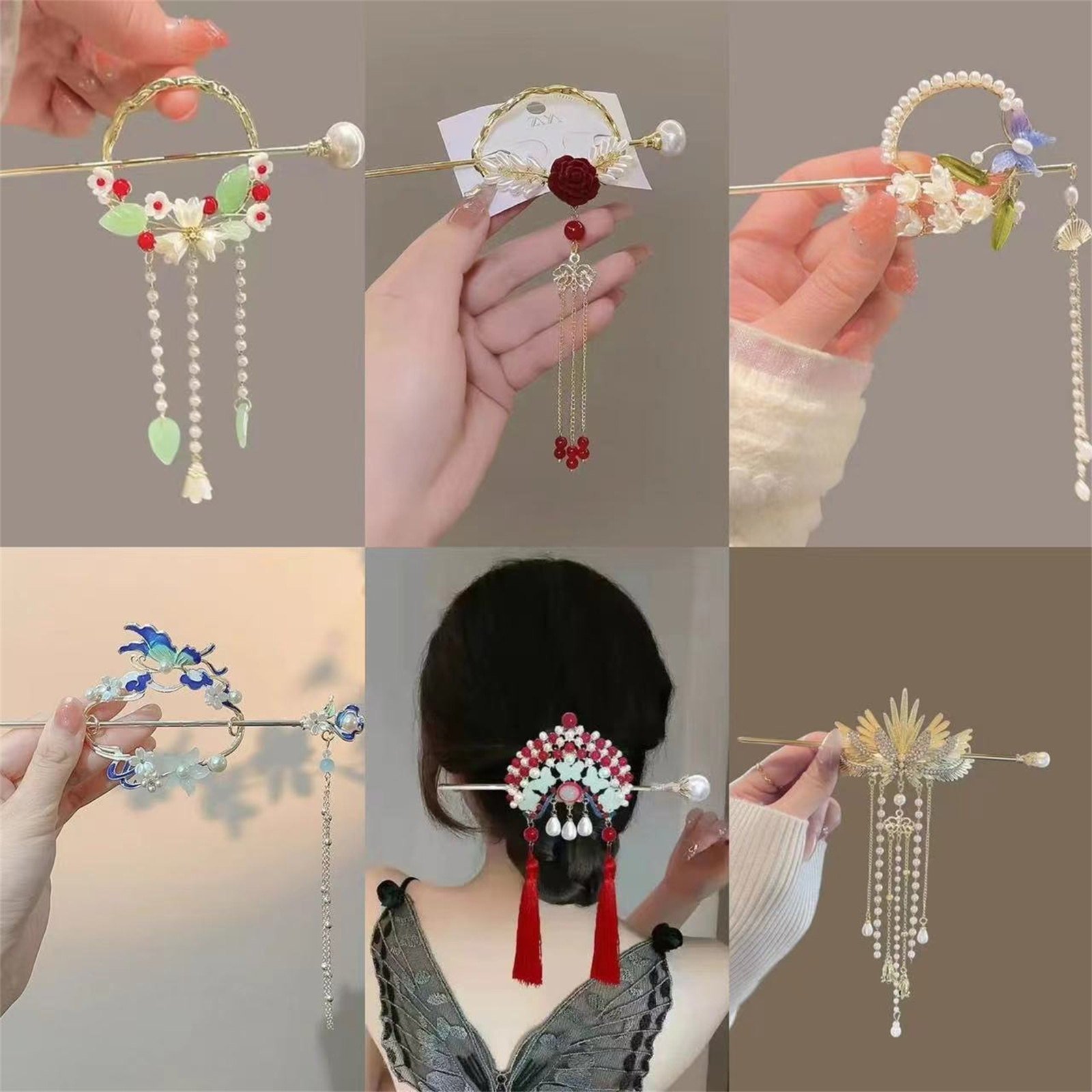 Ethnic Style Hairpin For Women - مراجعة Ethnic Fashion Style وسعره