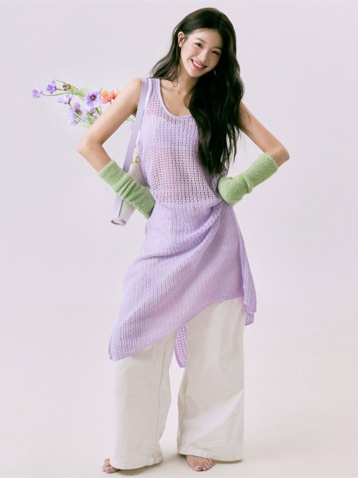 Romantic Spring  Flower Print  - مراجعة Ethnic Fashion Style وسعره