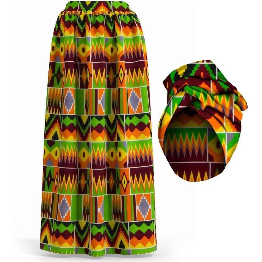 Women's Ethnic Printed Skirt A - مراجعة Ethnic Wear Fashion Designer وسعره