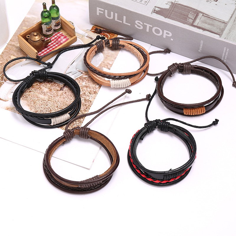 2025 Leather Bracelet Men Bang - مراجعة Ethnic Fashion Pk وسعره