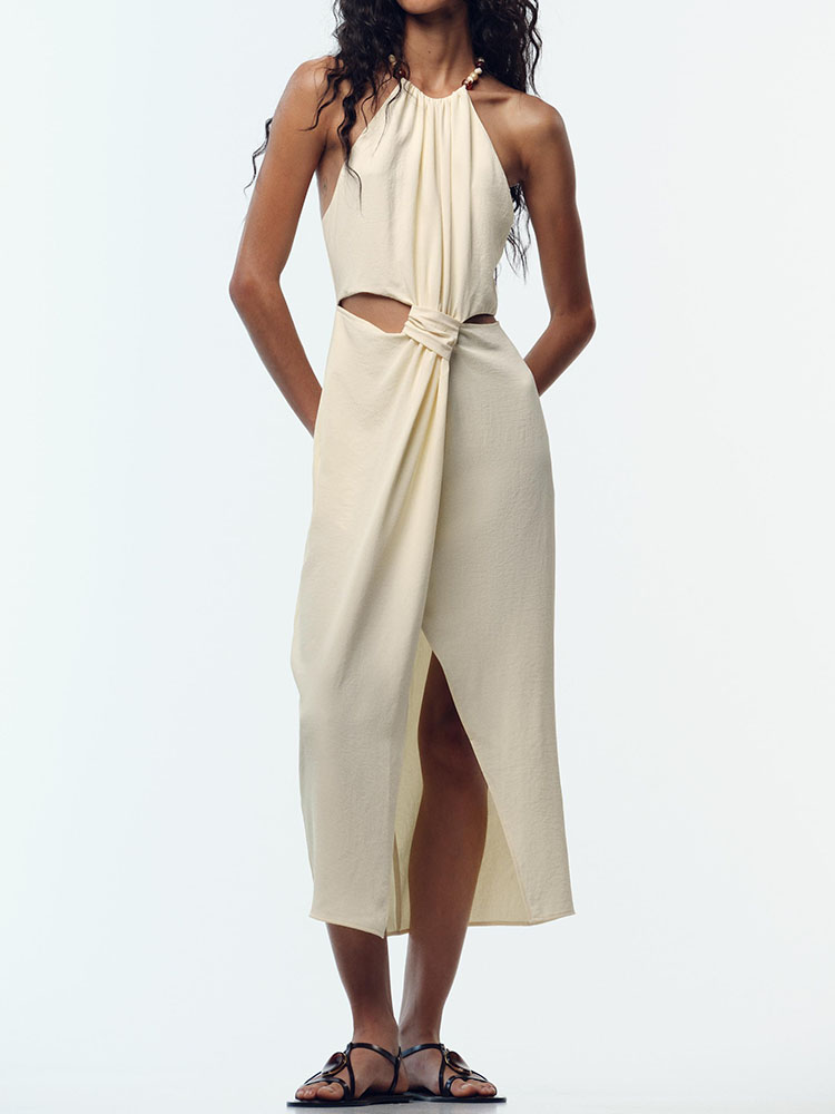 Fashionable Midi Dress ZA2025  - مراجعة Ethnic Wear وسعره