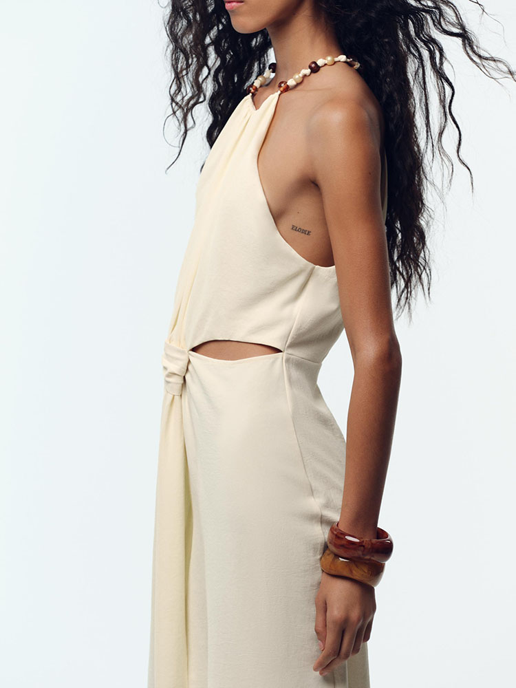 Fashionable Midi Dress ZA2025  - مراجعة Ethnic Wear وسعره