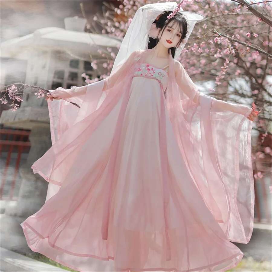 Hanfu Chinese Traditional Dres - مراجعة Ethnic Dress Fashion Show وسعره