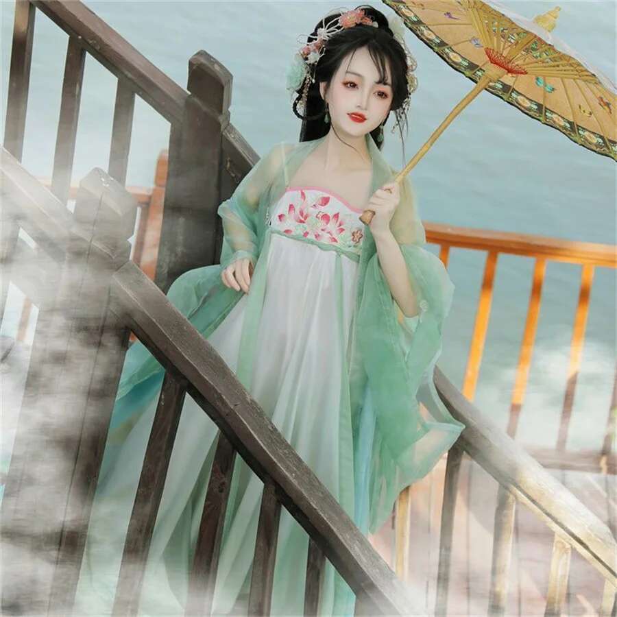 Hanfu Chinese Traditional Dres - مراجعة Ethnic Dress Fashion Show وسعره