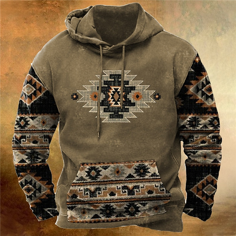 Vintage 3D Ethnic Printed New  - مراجعة Men'S Ethnic Fashion Trends وسعره