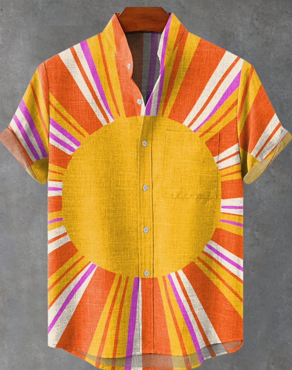 New Ethnic Style Sunset 3D Pri - مراجعة Ethnic Fast Fashion وسعره