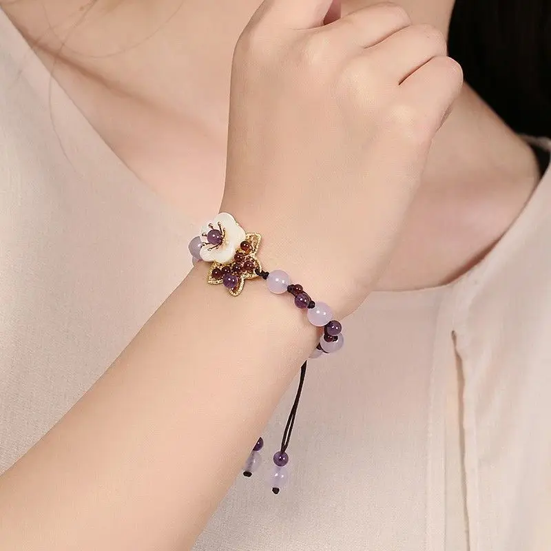 Chinese Crystal Mori Bracelet  - مراجعة Ethnic Fashion Style وسعره
