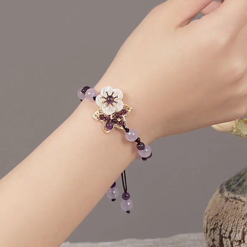 Chinese Crystal Mori Bracelet  - مراجعة Ethnic Fashion Style وسعره