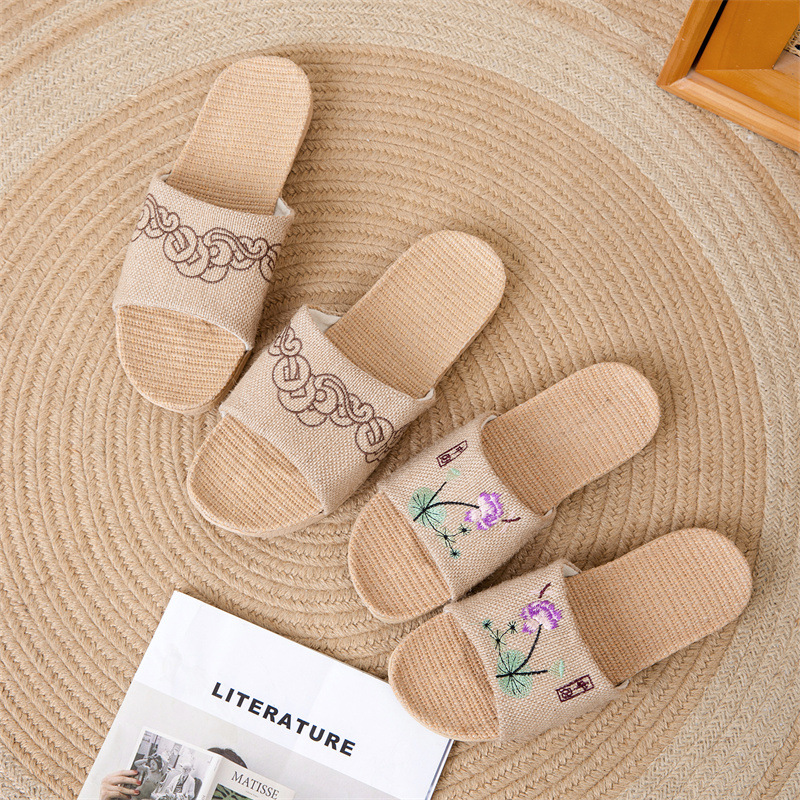 Fabric new linen slippers for  - مراجعة Ethnic Wear وسعره