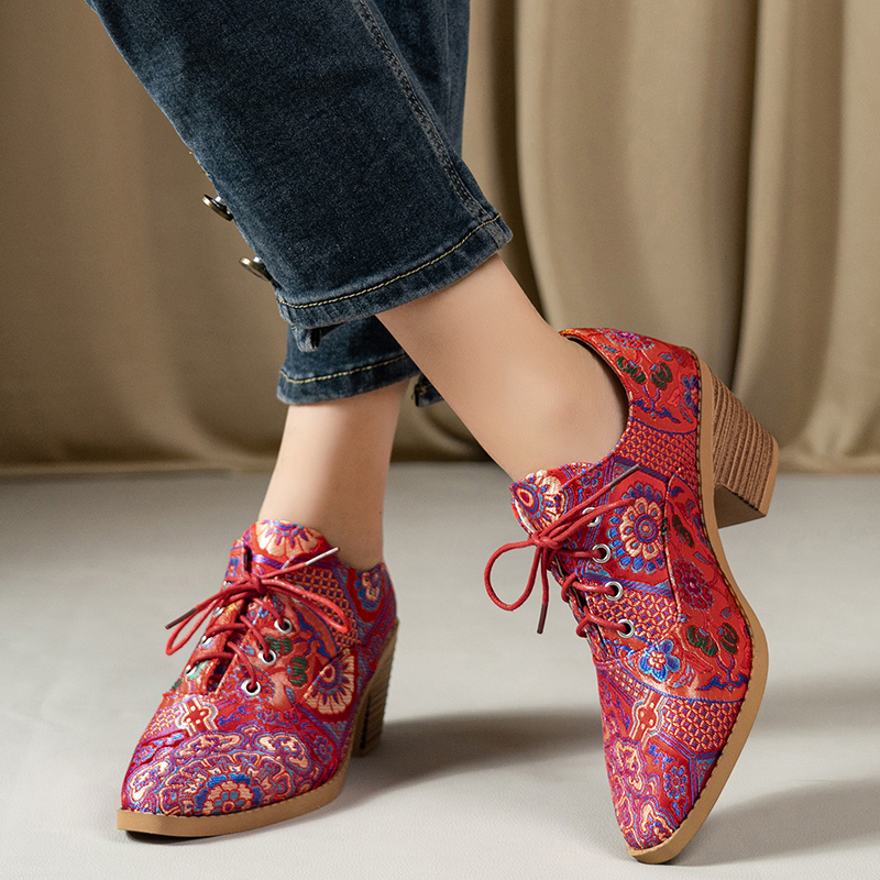 Ethnic Ladies Boots Spring Win - مراجعة Ethnic Fashion Style وسعره