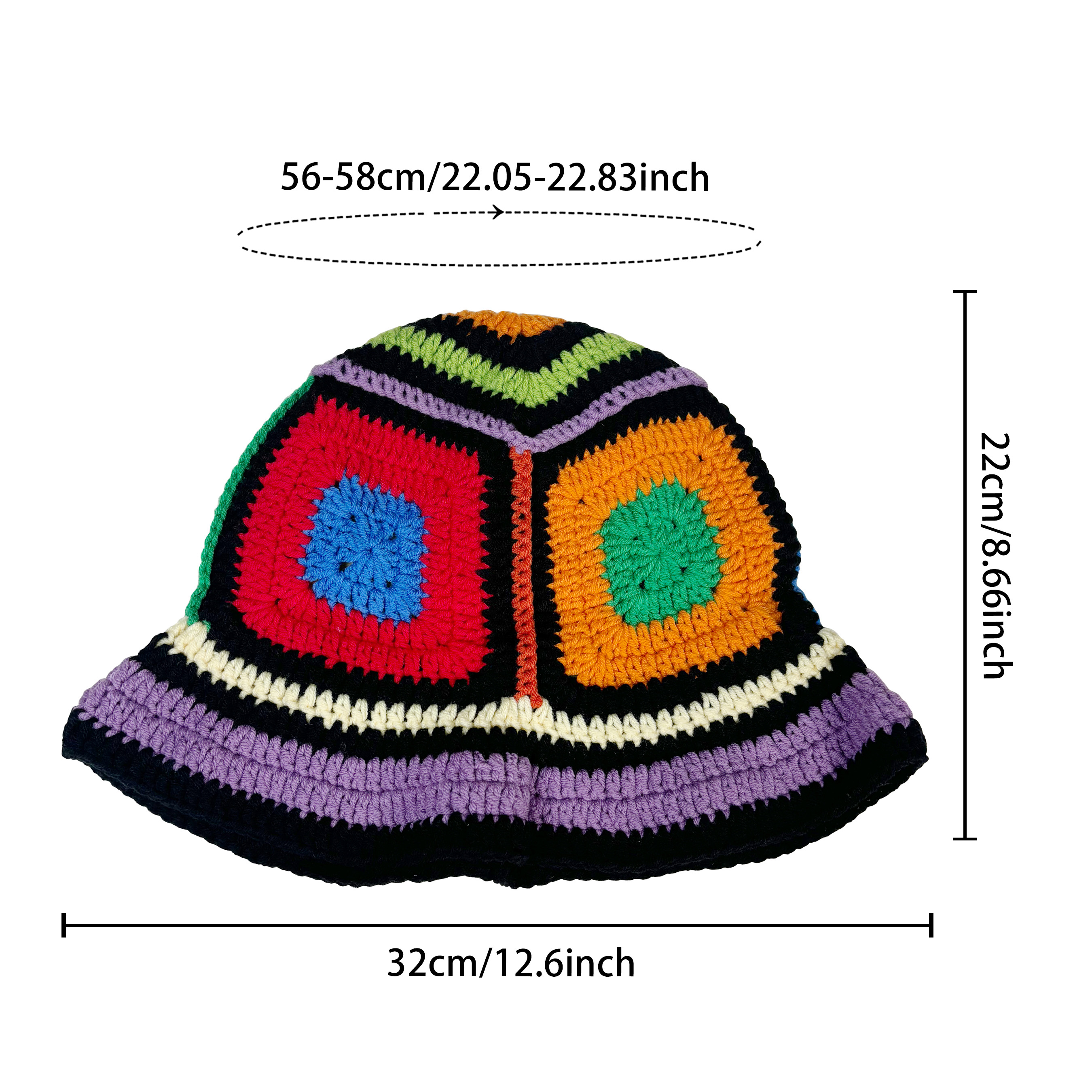 Purple-Edged Zuma Hat, Hand-Kn - مراجعة Ethnic Wear Fashion Designer وسعره