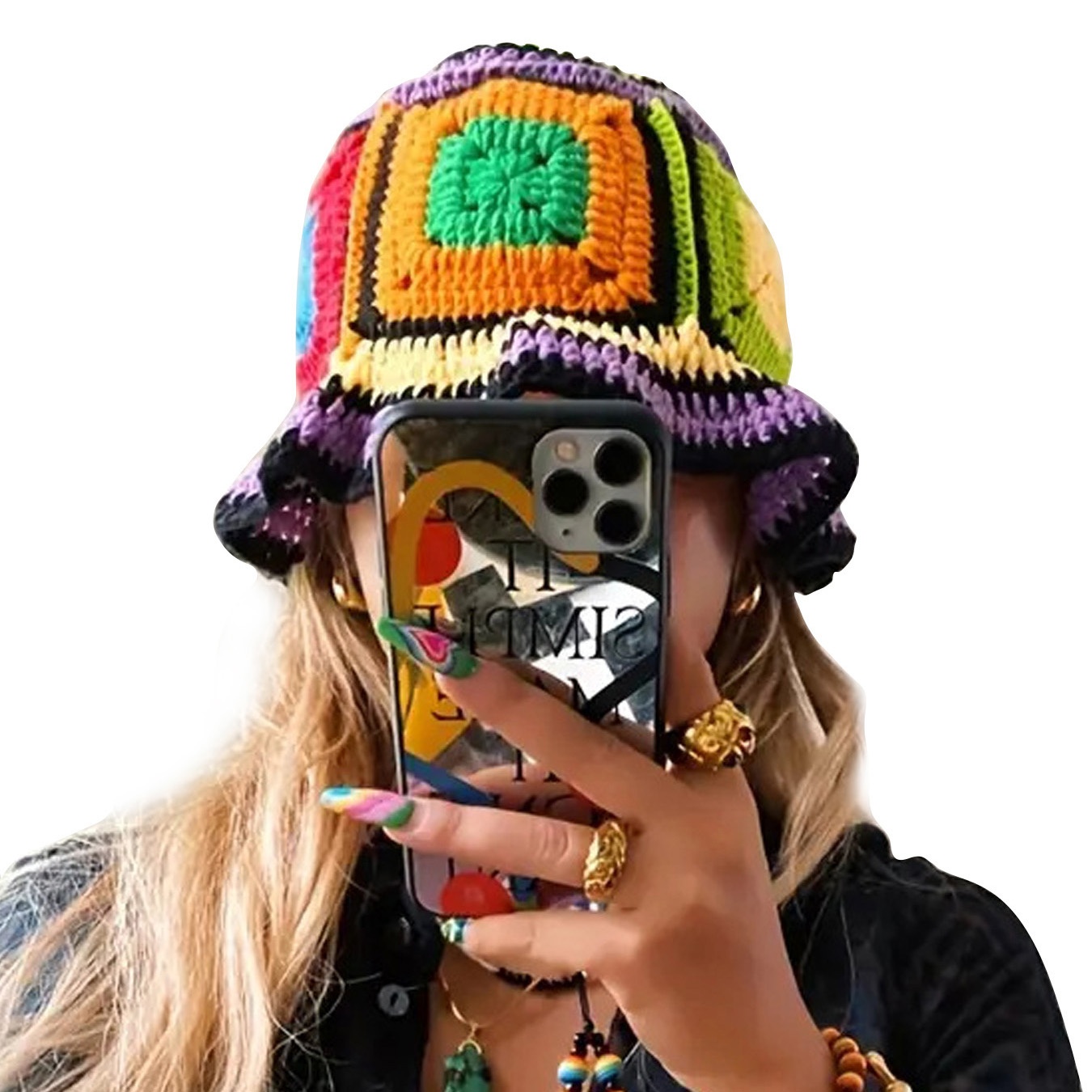 Purple-Edged Zuma Hat, Hand-Kn - مراجعة Ethnic Wear Fashion Designer وسعره
