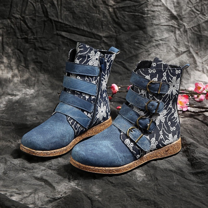 Brand Women's Boots 2026 Sprin - مراجعة Ethnic Fashion Style وسعره