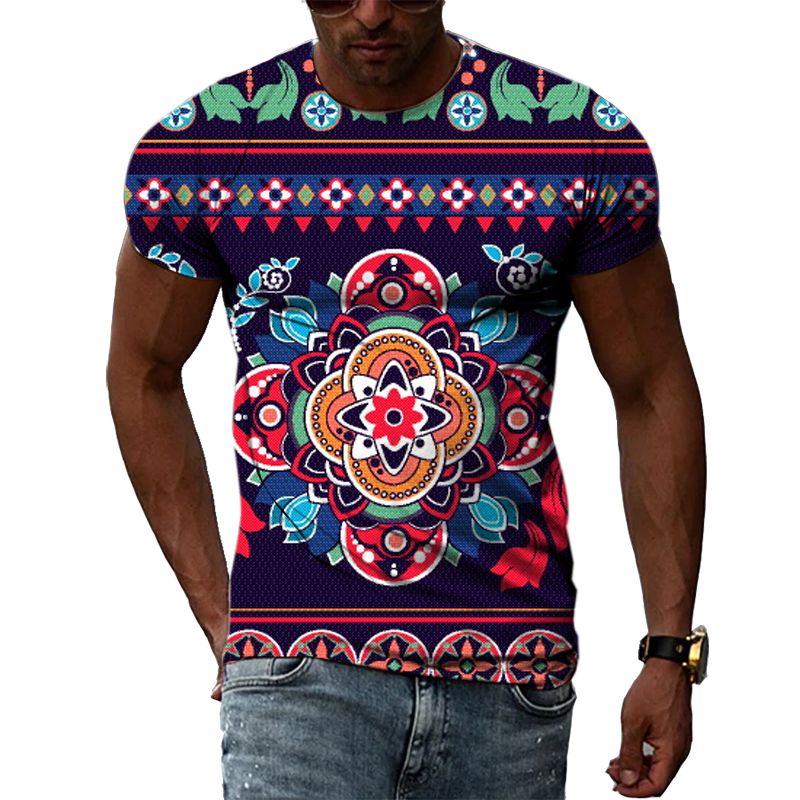 New 3D Fashion Ethnic Colorful - مراجعة Men'S Ethnic Fashion Trends وسعره