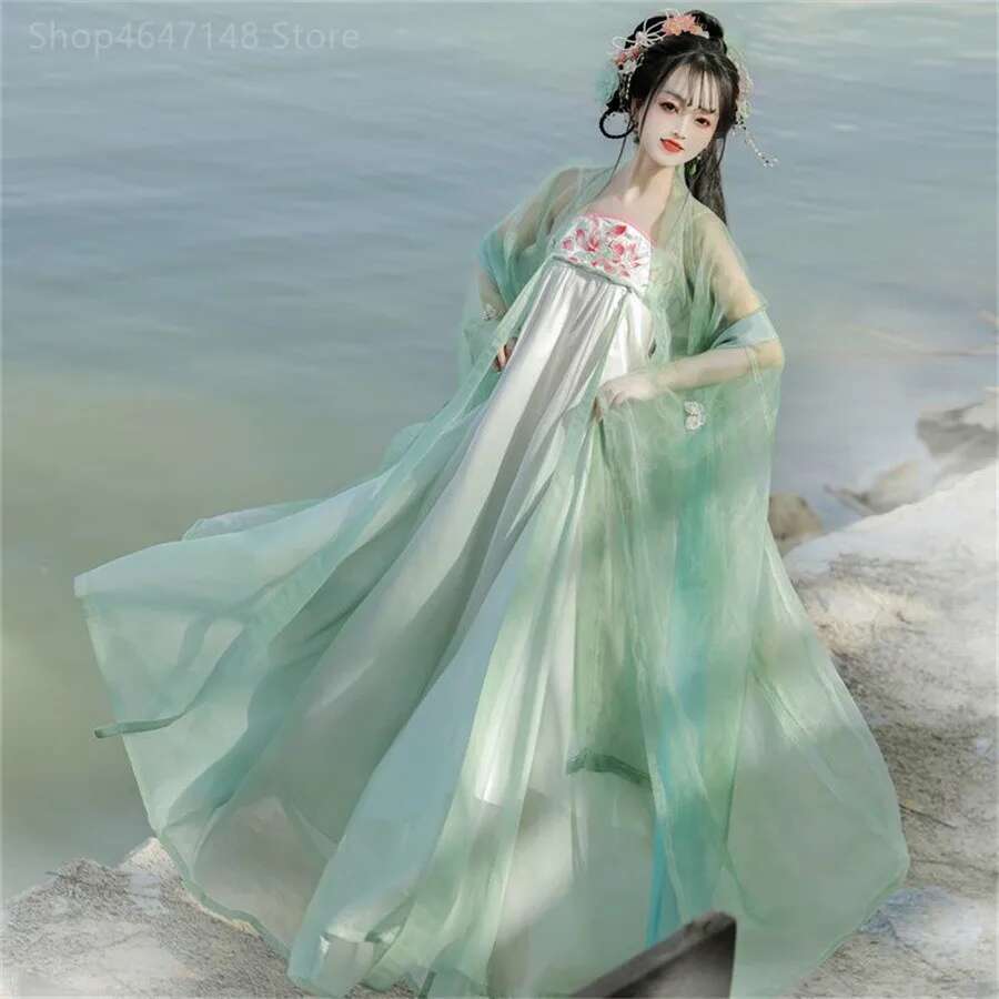 Hanfu Chinese Traditional Dres - مراجعة Ethnic Dress Fashion Show وسعره