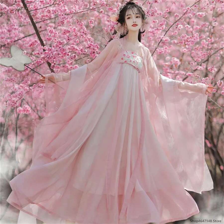Hanfu Chinese Traditional Dres - مراجعة Ethnic Dress Fashion Show وسعره
