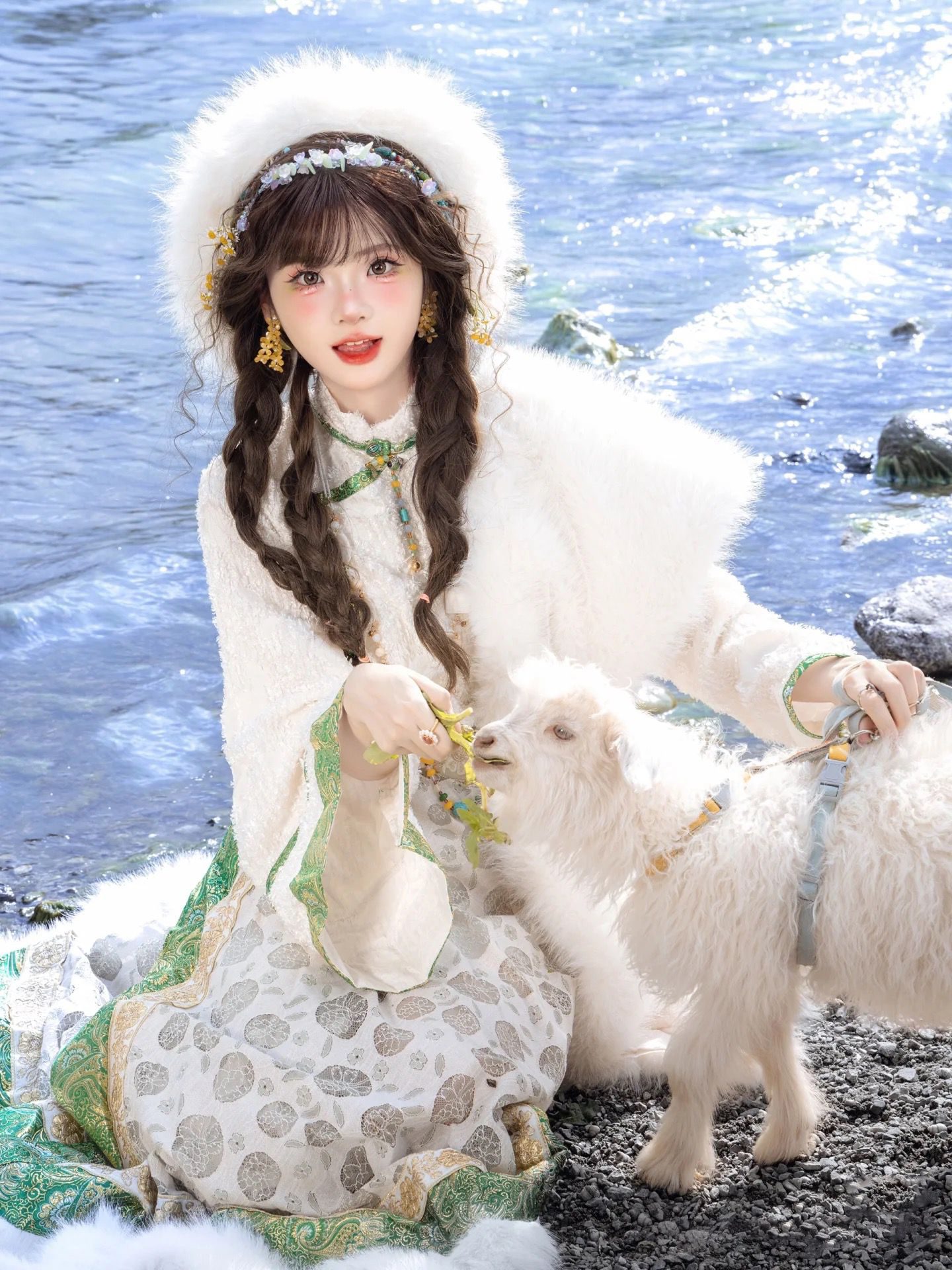 Tibetan Costume Photography Cl - مراجعة Ethnic Fashion Style وسعره
