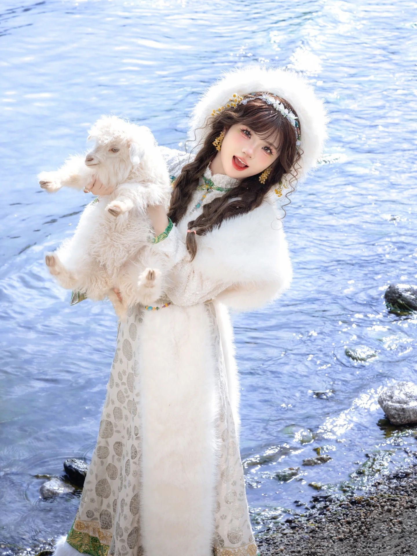 Tibetan Costume Photography Cl - مراجعة Ethnic Fashion Style وسعره